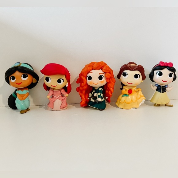 Disney Other - Adorable Funko Bitty Pop Disney Princesses Set Perfect for Christmas gift